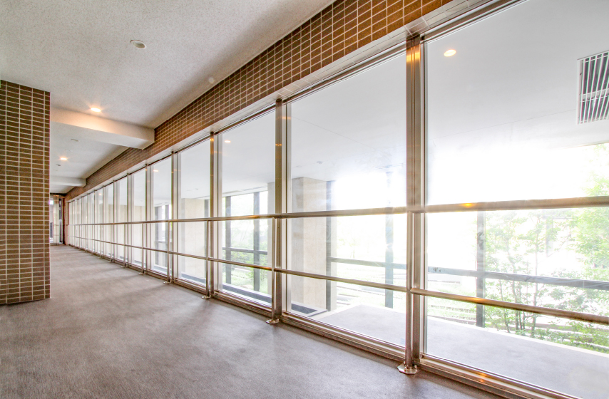 特定防火設備〈ファイヤードⅡ〉 連窓FIX:ステンレス ヘアーライン仕上