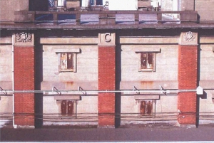 旧横浜生糸検査所附属生糸絹物専用C号倉庫1926年（大正15年）竣工（「建物調査報告書」より）